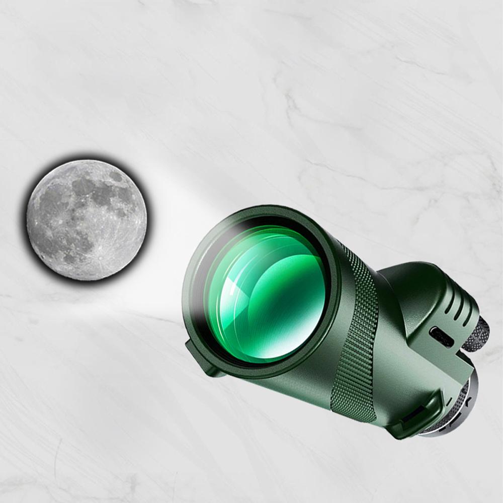 40*60 Portable Camera Telescope Outdoor Fogproof Mobilephone Photograph Accessory Animal Watching Monocular Telescope