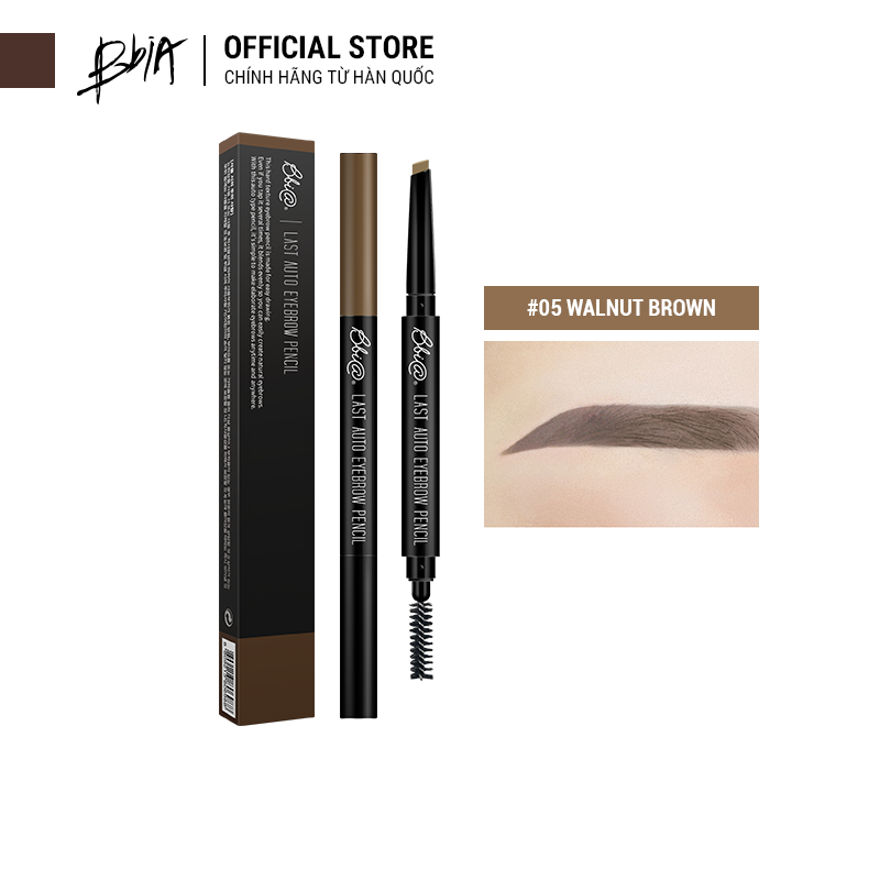 Kẻ chân mày Bbia Last Auto Eyebrow Pencil 0.18g (5 màu)