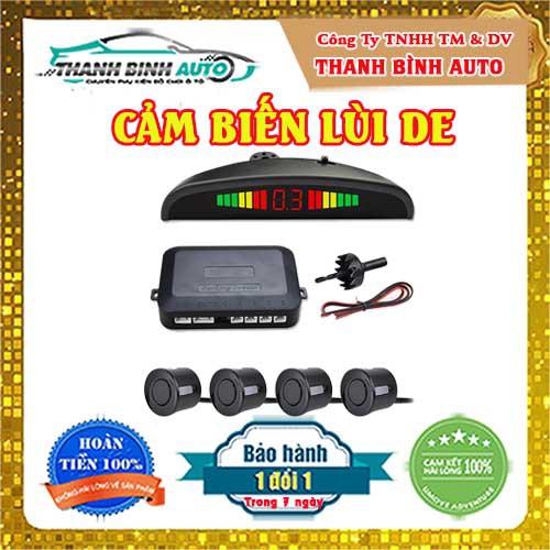 Máy Cảm Biến Lùi De 4 Mắt Cảnh Báo Va Chạm Lùi Xe An Toàn