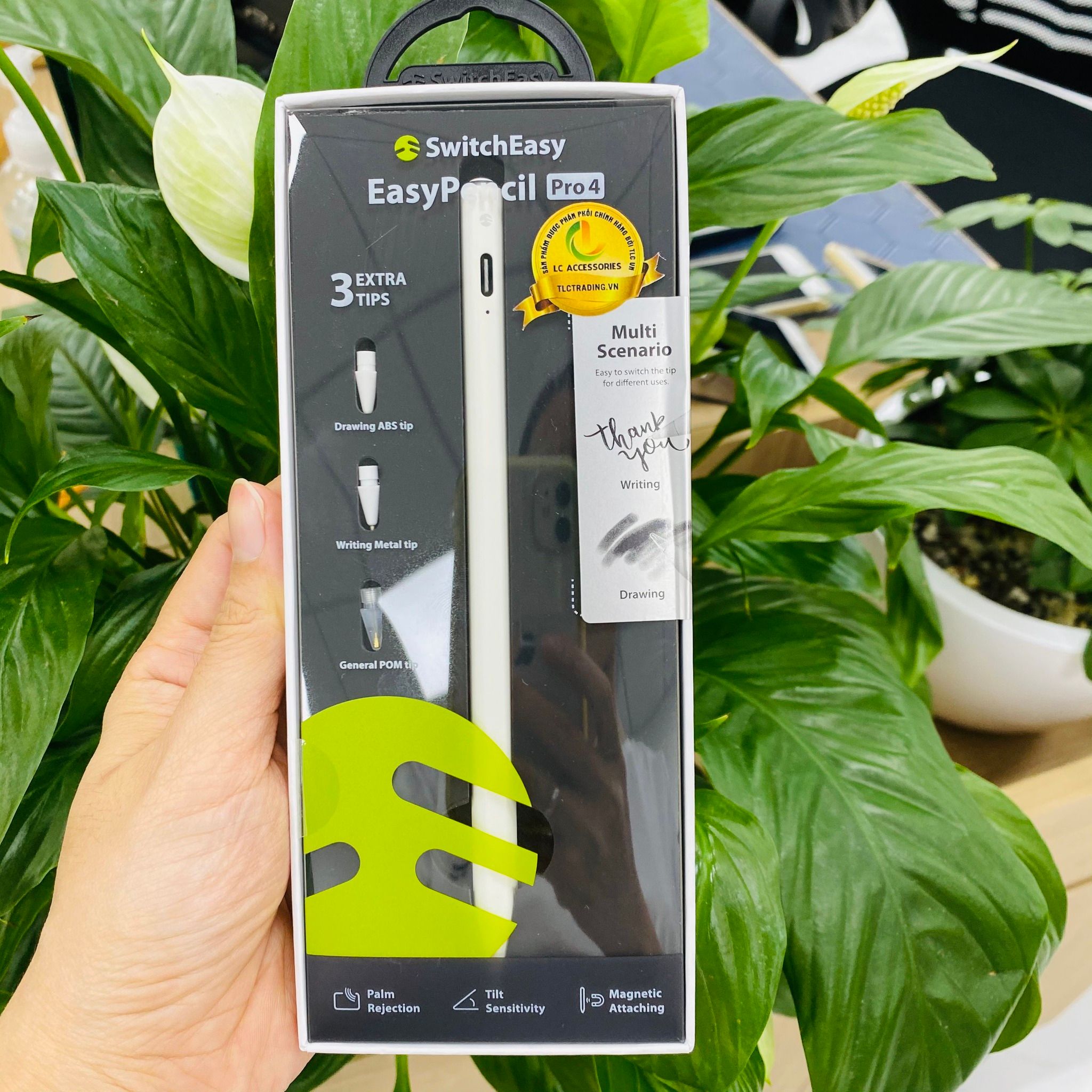 Bút Cảm Ứng Switcheasy EasyPen Pro 4 dành cho iPad - Hàng chính hãng