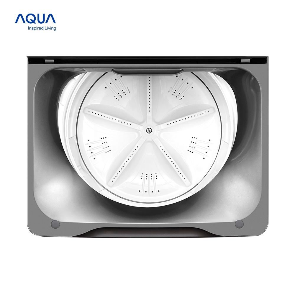 Máy giặt cửa trên Aqua 9kg AQW-FR90GT.S - Hàng chính hãng - Chỉ giao HCM, Hà Nội, Đà Nẵng, Hải Phòng, Bình Dương, Đồng Nai, Cần Thơ