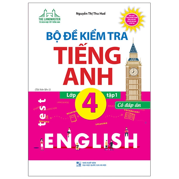 Bộ Đề Kiểm Tra Tiếng Anh Lớp 4 - Tập 1