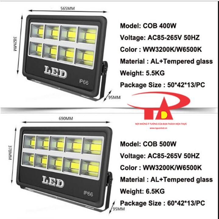 Đèn pha led 400w - Pha 400w