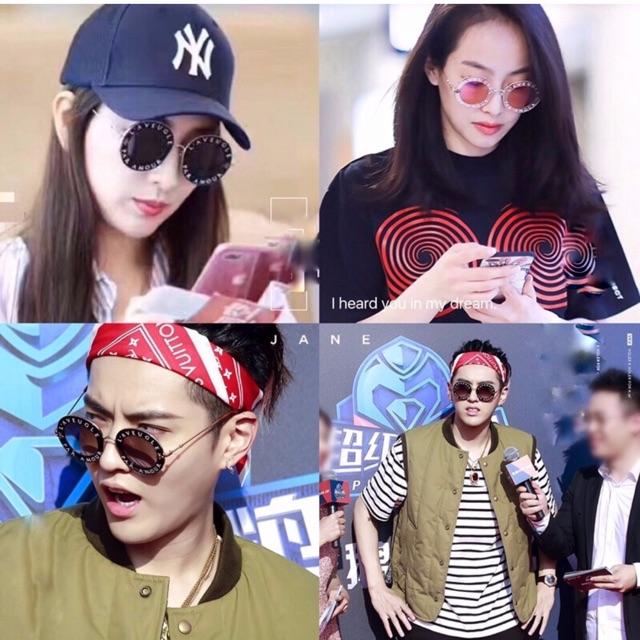 KÍNH RÂM MẮT TRÒN IN CHỮ IDOL NGÔ DIỆC PHAM, NHÃ VỀ NHÀ ĐI CON ĐEO HOTTREND