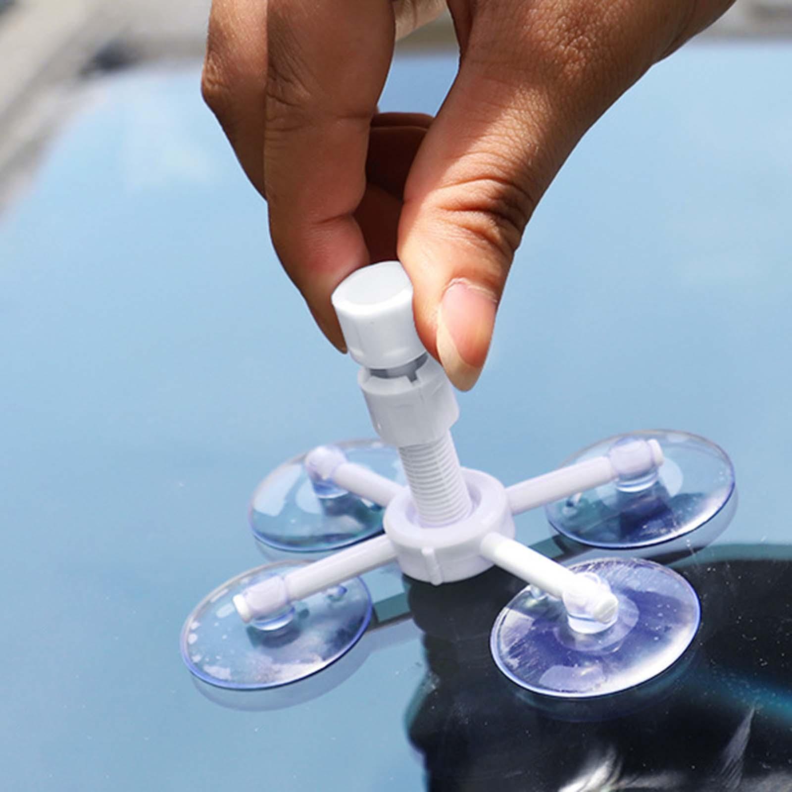 Windshield Crack Repair , Automotive Glass Repair Fluid Glue, Easy to Use, Quick Fix Window Glass Set for Repairing Chips
