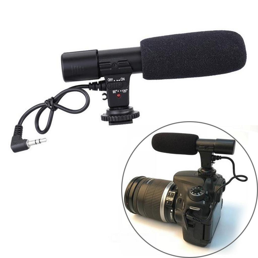 Microphone Recording DSLR Camera DV Photography 3.5mm Interface