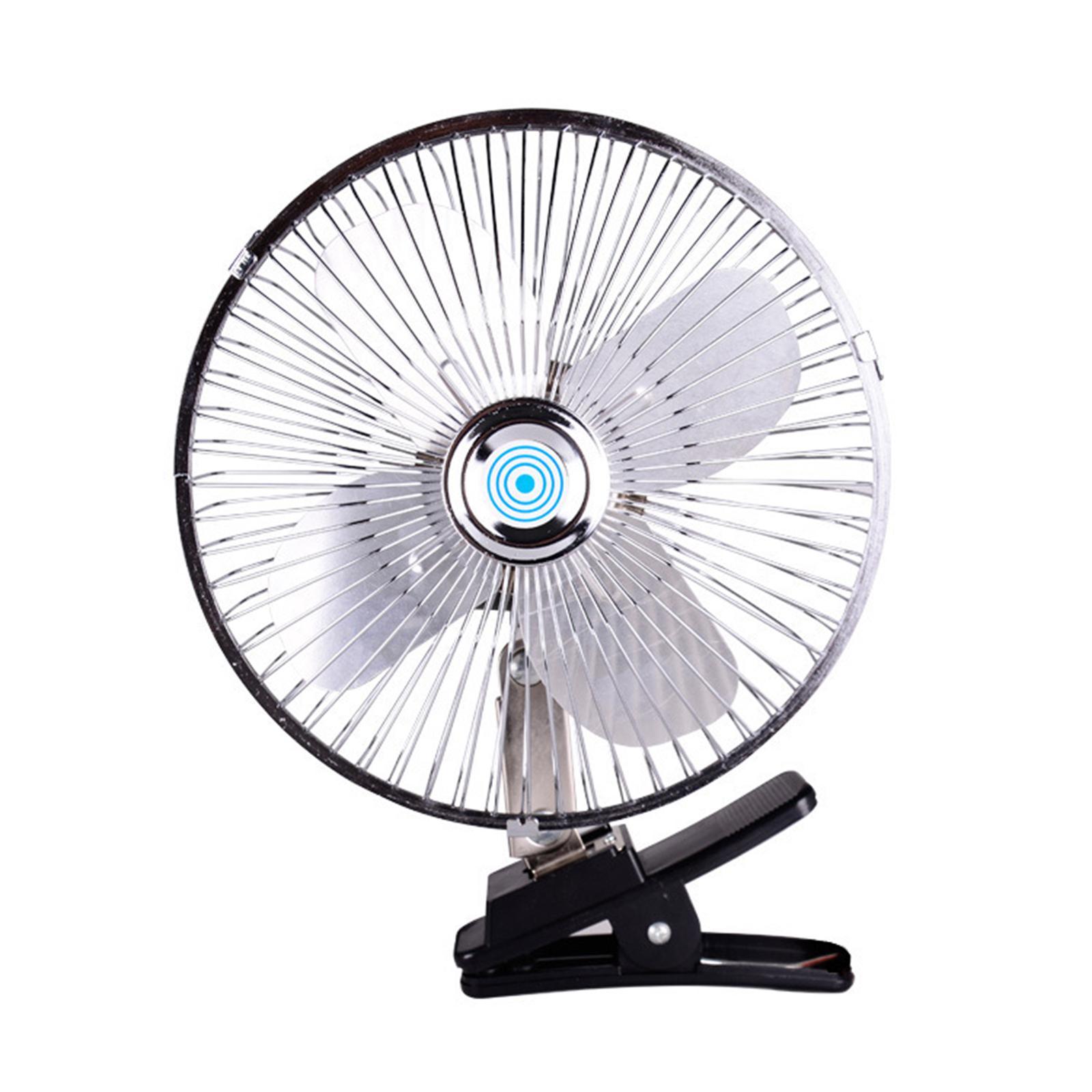 Car   Fan with  Adjustable Low Noise Strong  Desk Fan Summer Cooling Fan for Car Truck Vehicle