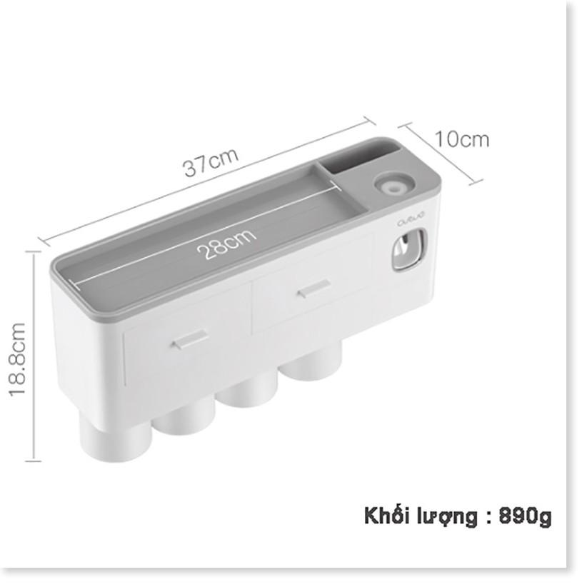 Giá treo bàn chải từ tính kèm hộc ngăn kéo