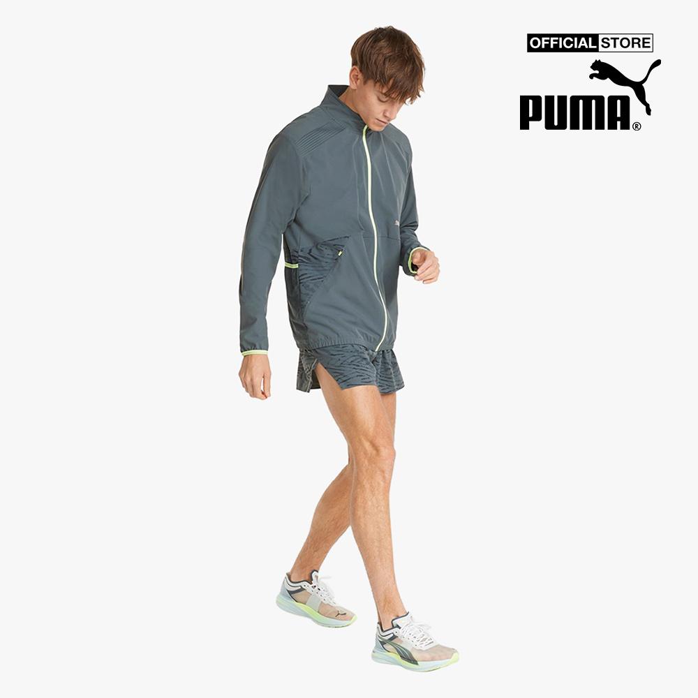 PUMA - Áo khoác thể thao nam cổ cao Ultraweave S FSTR Running 521397