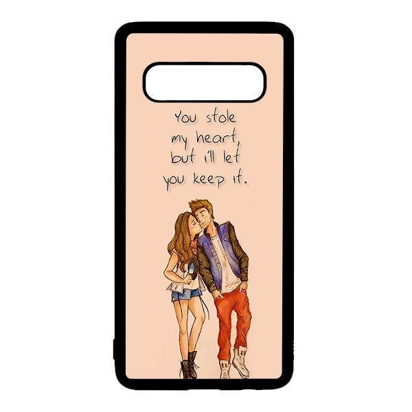 Ốp lưng điện thoại dành cho Samsung S10 Plus Stole my heart