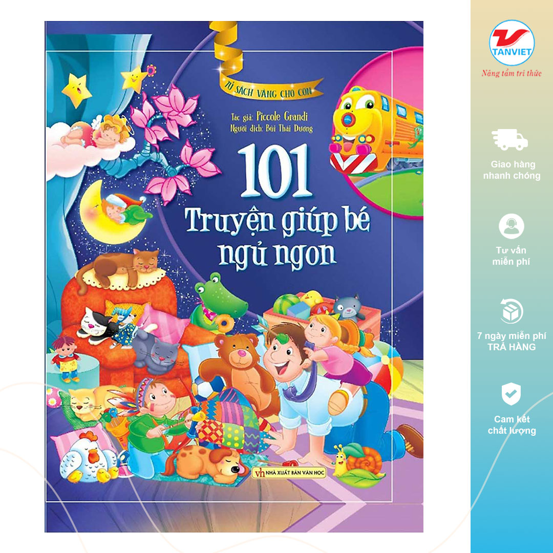 Tủ Sách Vàng Cho Con - 101 Truyện Giúp Bé Ngủ Ngon