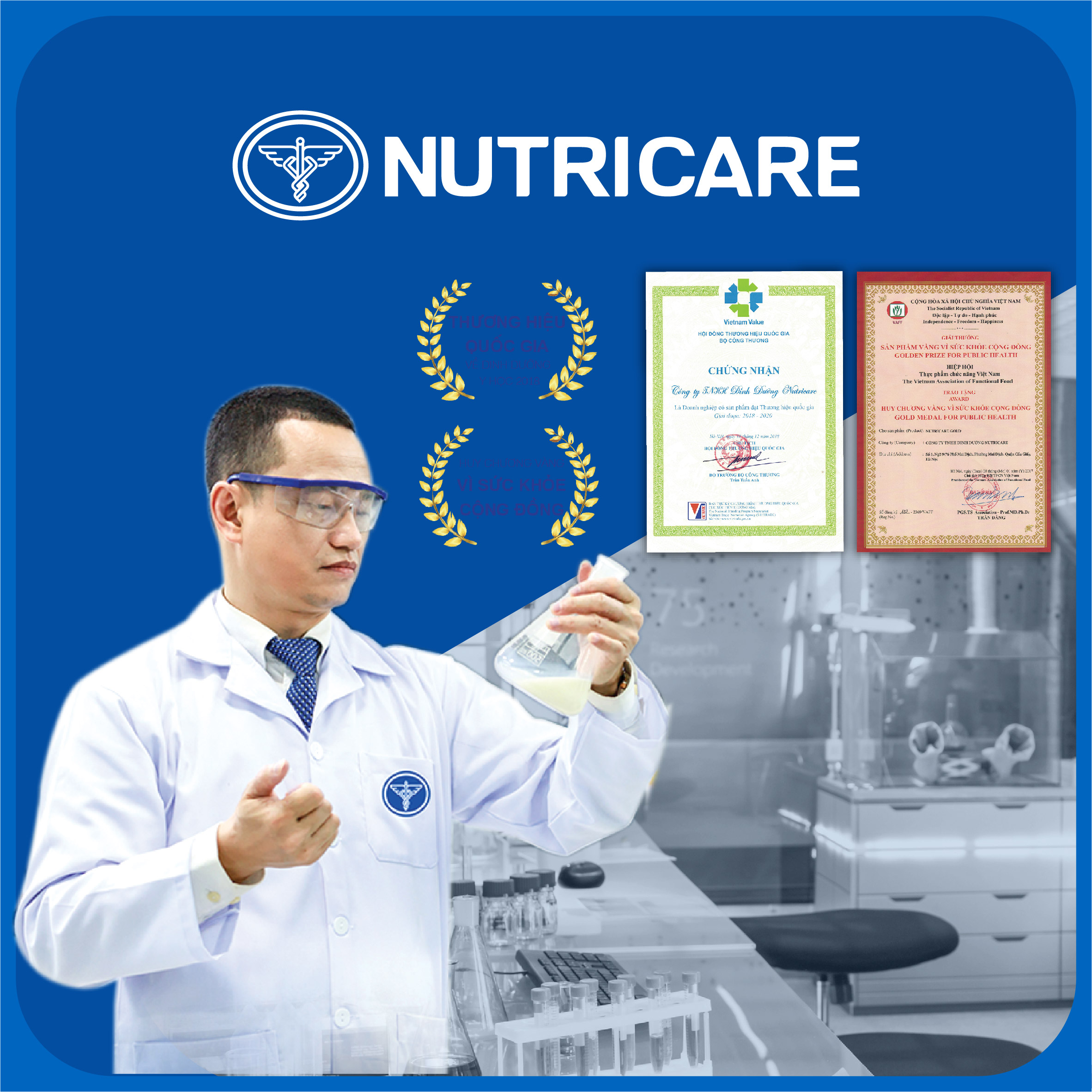 [Tặng 2 lọ yến] Sữa bột Nutricare ColosCare 2+ tăng cường hệ miễn dịch (800g)