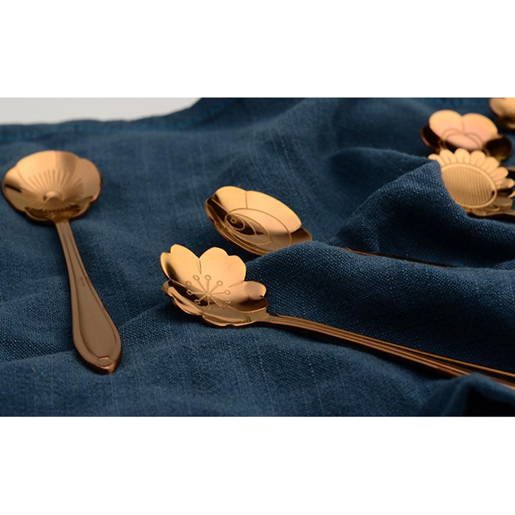 Teaspoon Bộ 8 Muỗng Cà Phê Không Gỉ