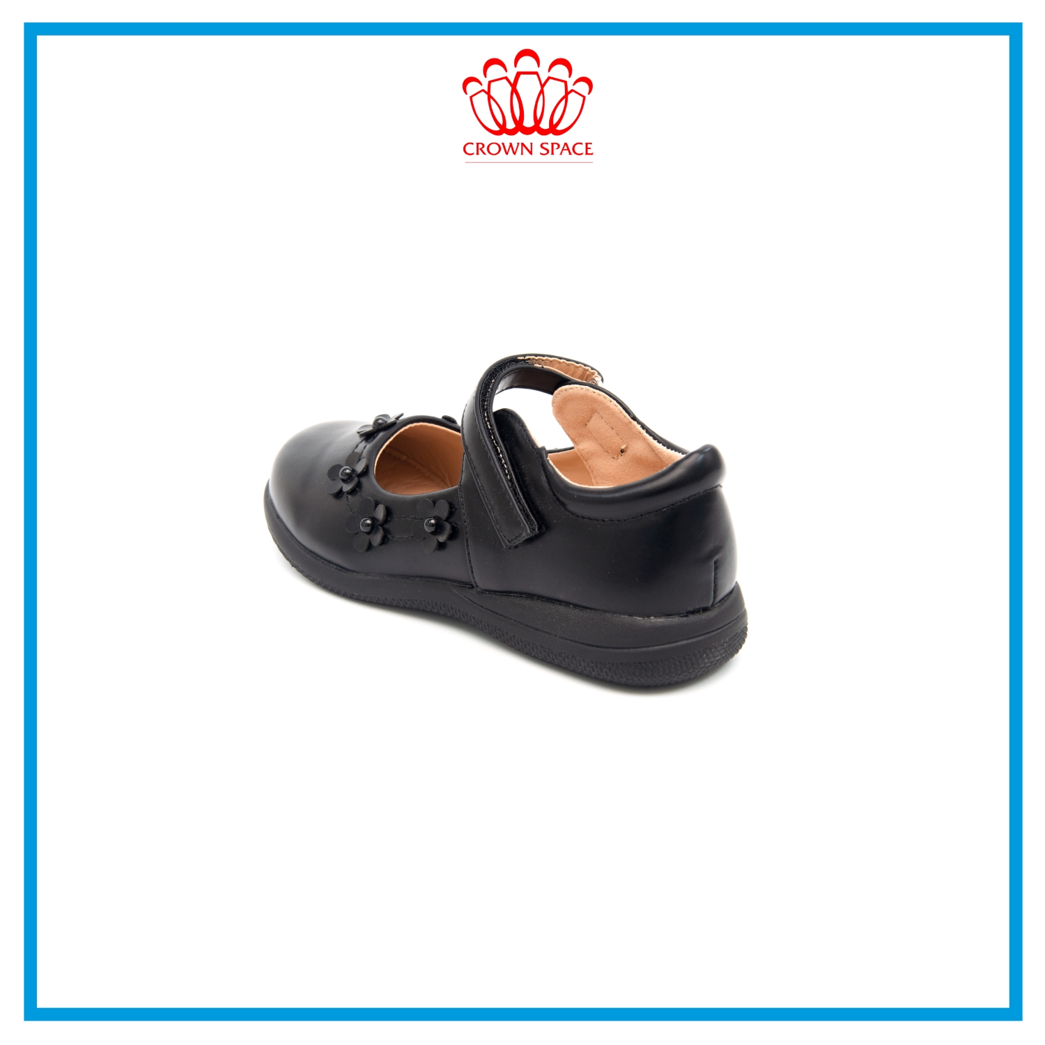 Giày Búp Bê Bé Gái Đi Học Đi Chơi Crown Space UK School Shoes CRUK3051 Nhẹ Êm Thoáng