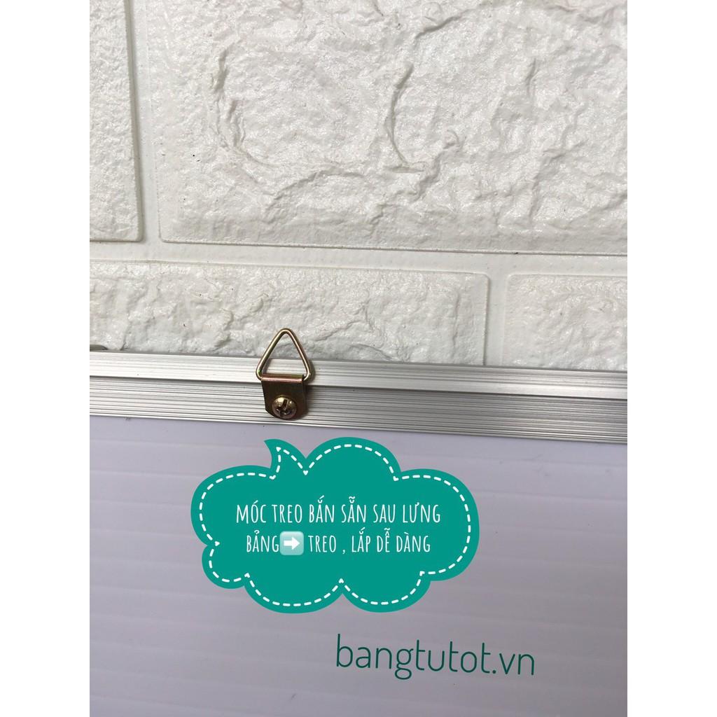 Bảng viết bút lông từ trắng Hàn Quốc  40x60 cm Kèm quà tặng