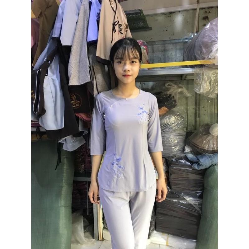 Đồ Lam Đi Chùa Pháp Phục Phật Giáo