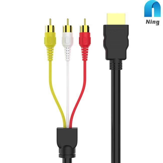 Cáp Chuyển Đổi Hdmi Sang 3RCA Av Chuyên Dụng Chất Lượng Cao