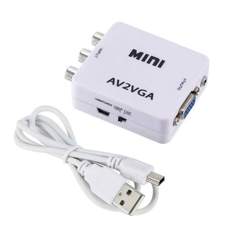 Box Chuyển mini AV Ra VGA - JL