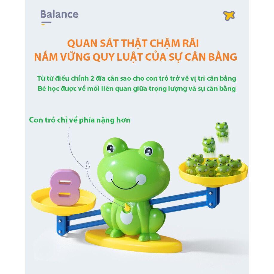 Đồ Chơi Giáo Dục Toán Học Ếch Cân Bằng Trọng Lượng Câu Đố Toán Học Hỗ Trợ Học Toán Và Phép Tính Hiệu Quả