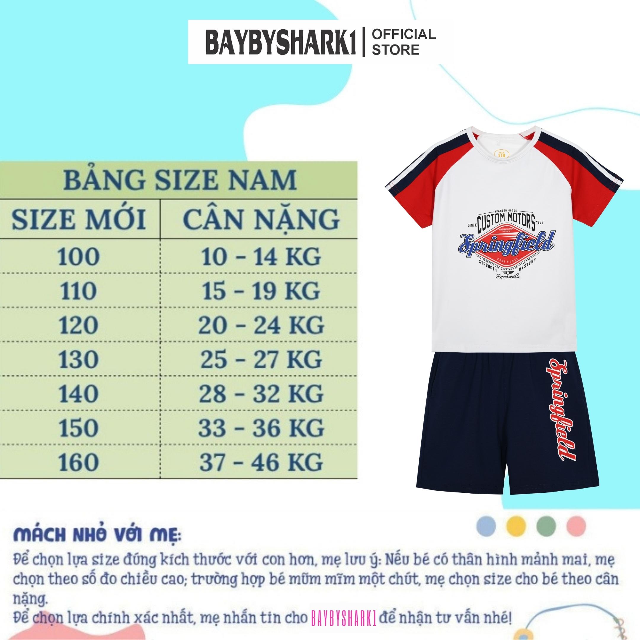 Đồ Bộ Bé Trai  100%Cotton Từ 10Kg Đến 48kg