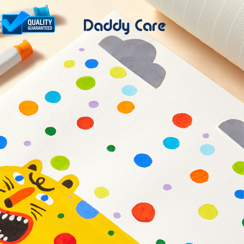 Giấy vẽ màu nước, acrylic canson cứng cáp Mideer Premium Paint Paper Pad