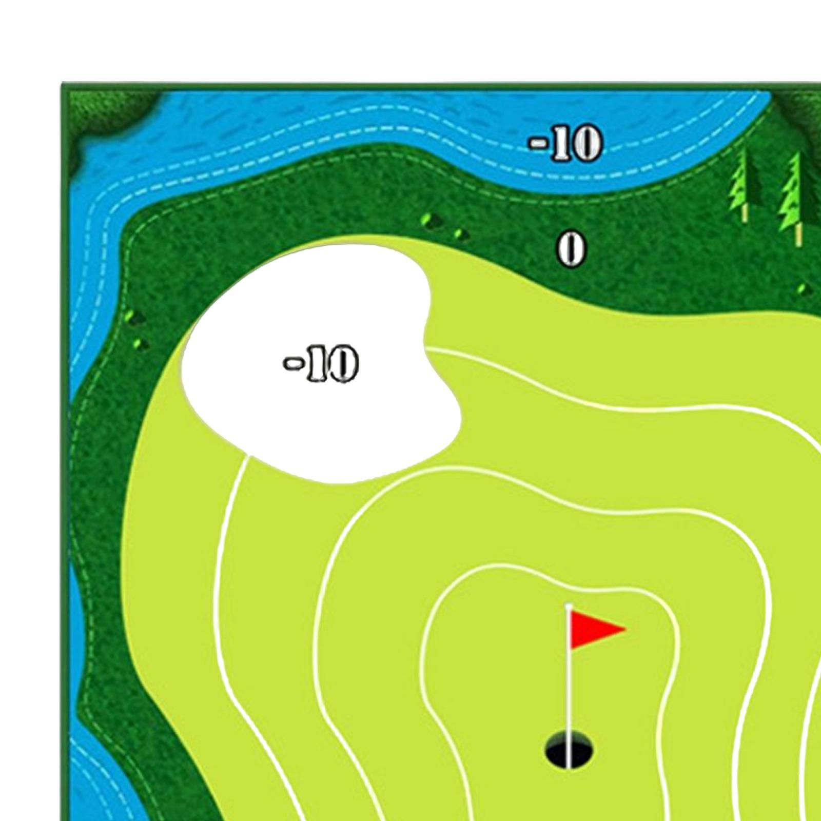 Chipping Golf Game Mat Swing Trainer Training for Home Office Equipment