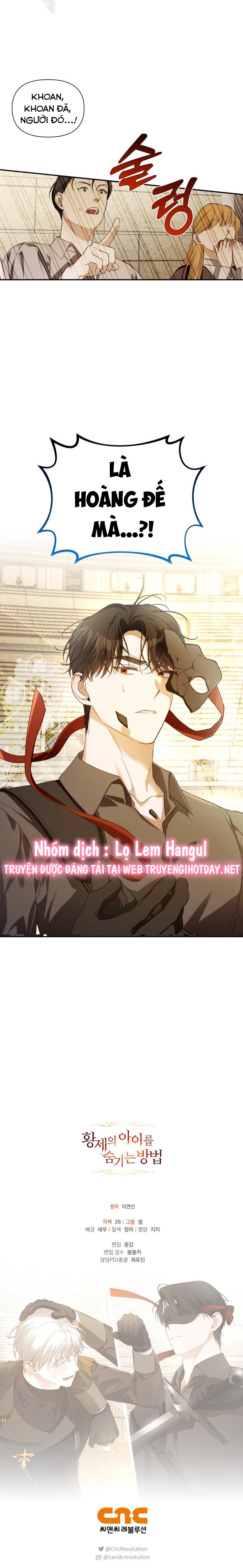 cách che giấu đứa con của hoàng đế chapter 88 39