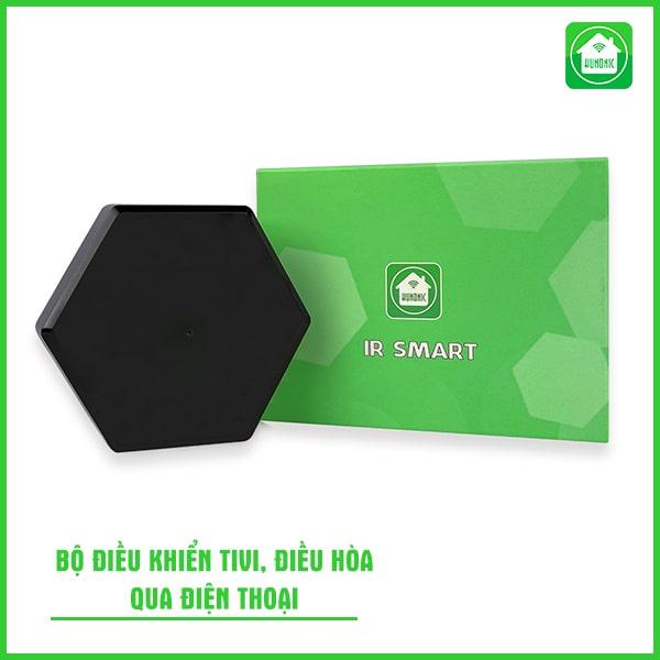 Bộ điều khiển Hồng ngoại: Tivi, Điều Hoà qua điện thoại, Hunonic IR Smart