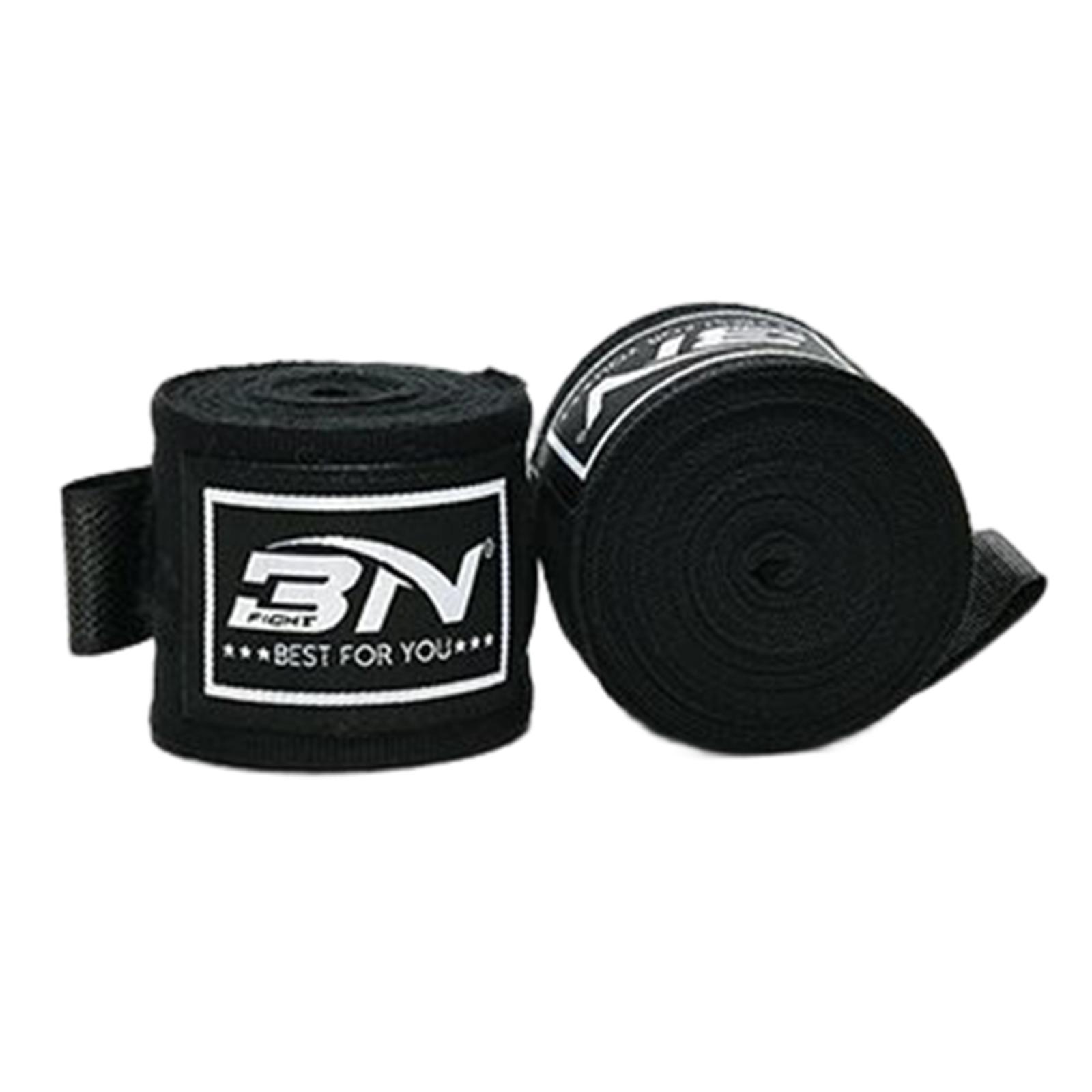 Boxing Hand Wrap Wrist Support Bandages Wrist Wrap for Boxing Adult Black