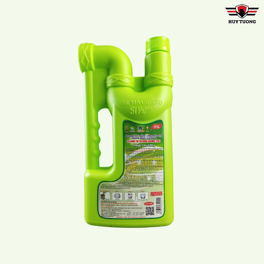Chất vệ sinh tẩy trắng lồng máy giặt phòng ngừa vi khuẩn Sifa 1070ml cao cấp