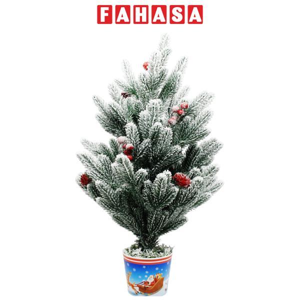 Cây Thông Mini Phủ Tuyết - Trang Trí Noel 60 cm - Chaang Chiia LP-M9-HS