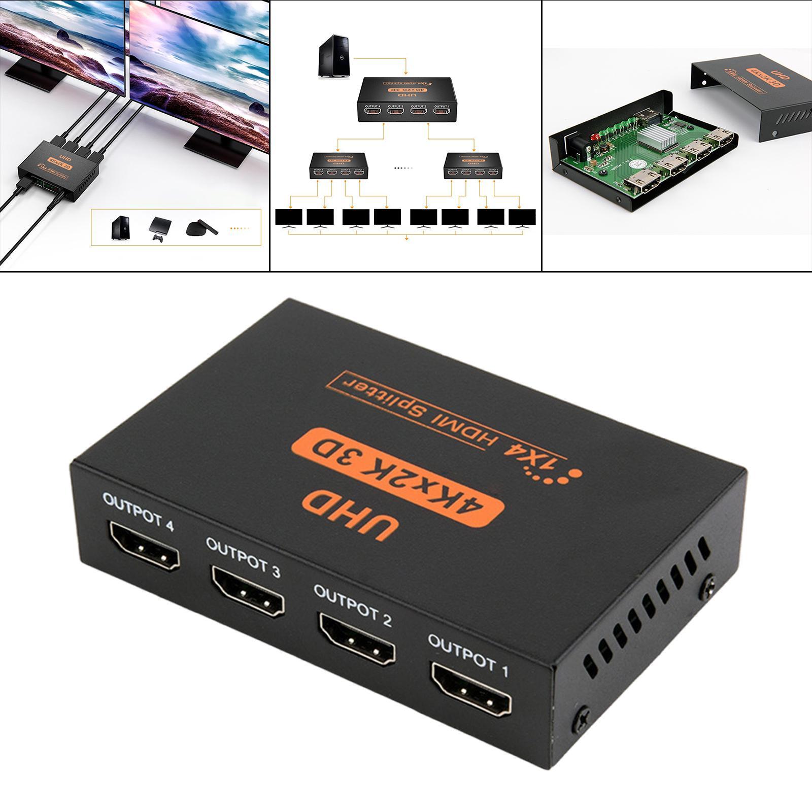 Splitter Amplifier 1  4KX2K 30Hz for EU Power Supply Laptop