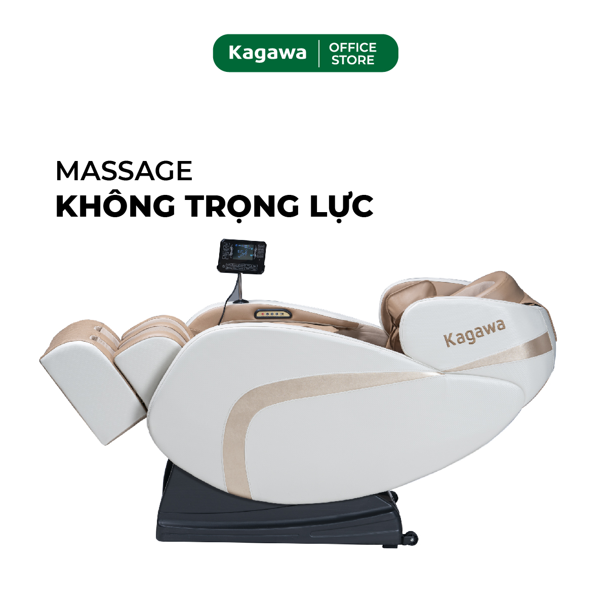 Ghế massage trị liệu toàn thân Kagawa K9 cao cấp đa chức năng công nghệ túi khí, nhiệt hồng ngoại