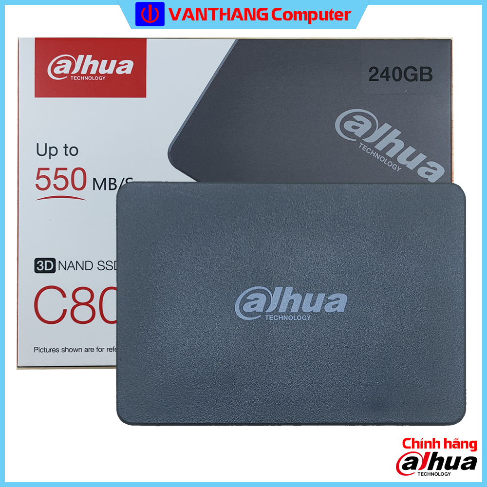 Ổ cứng SSD 2.5 inch DAHUA C800A 240GB SATA 3 - Hàng chính hãng