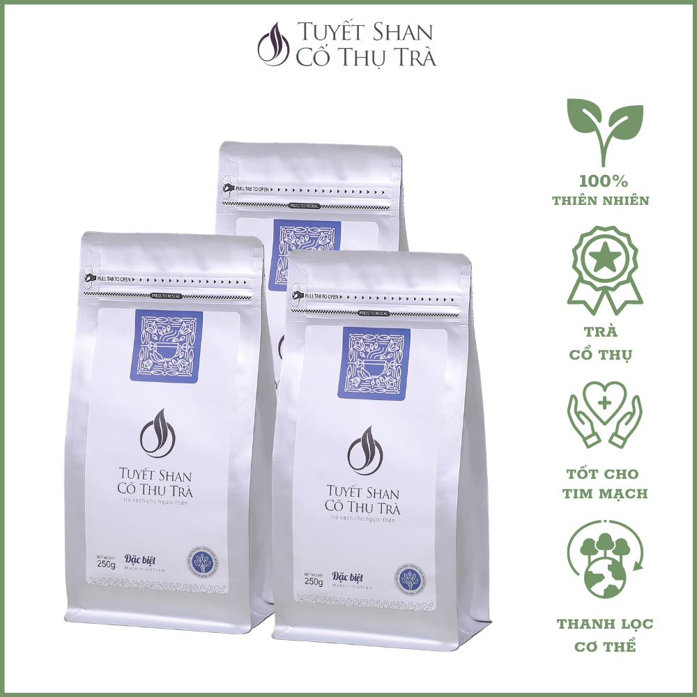 Combo 3 Gói Trà Đặc Biệt - Tuyết Shan Cổ Thụ Trà