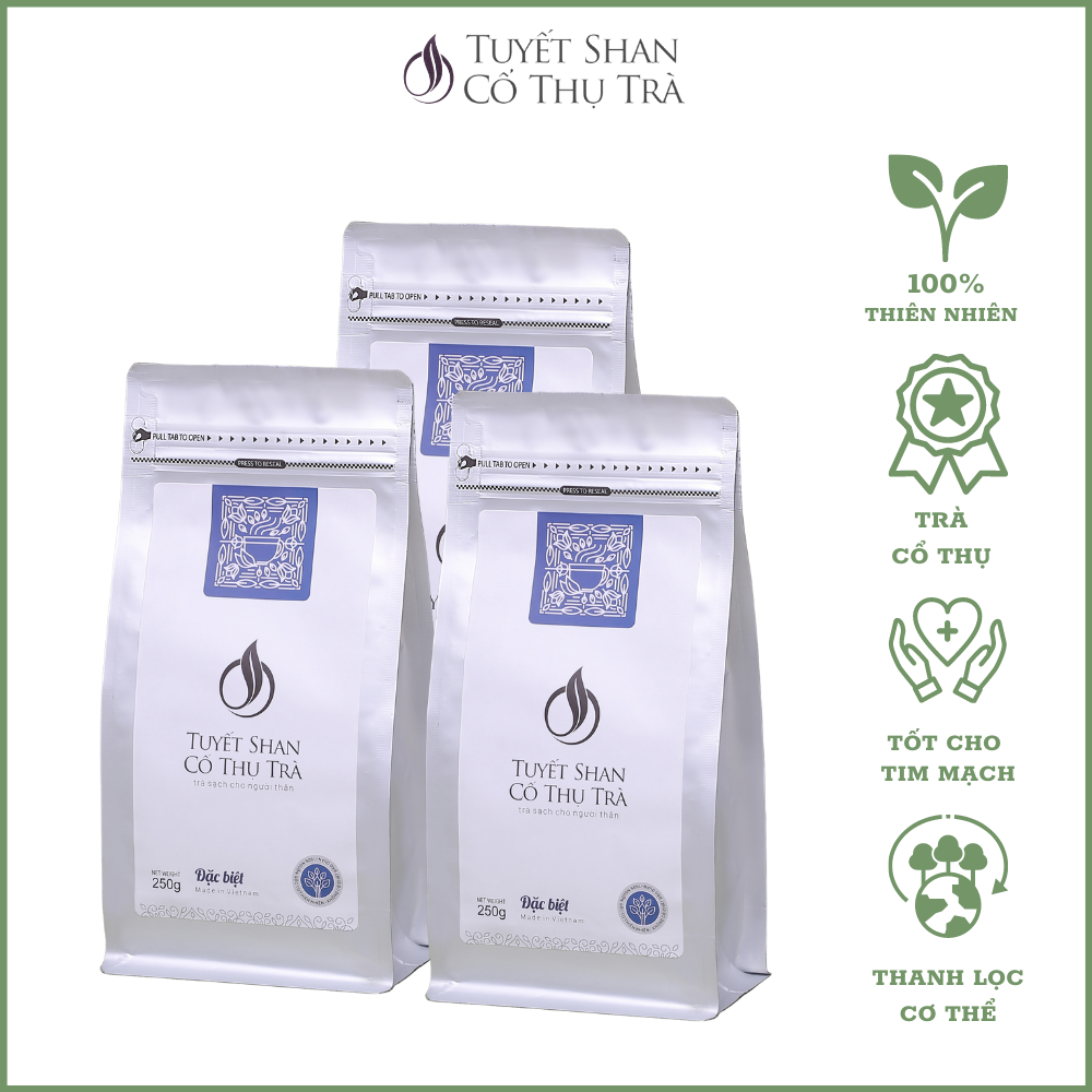 Combo 3 Gói Trà Đặc Biệt - Tuyết Shan Cổ Thụ Trà (250g / Gói)