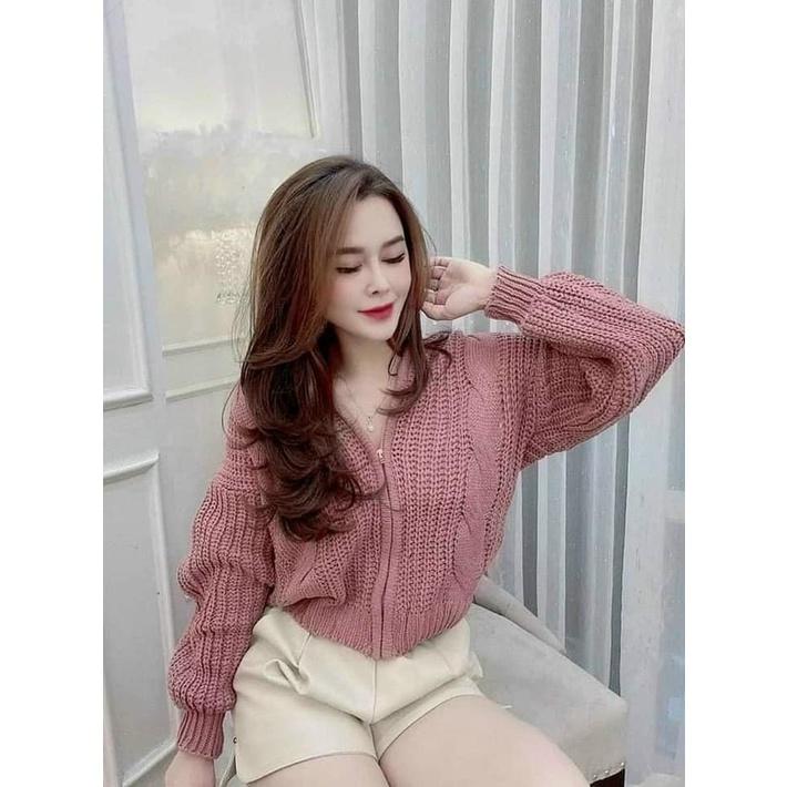 áo khoác len có nón hàng quảng châu cao cấp