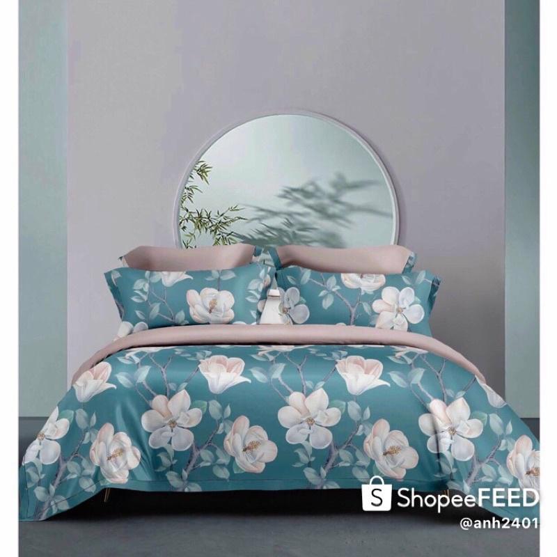 Tencel bộ ga gối cao cấp SIÊU SALE GIÁ TẠI XƯỞNG -ôm dây khoá