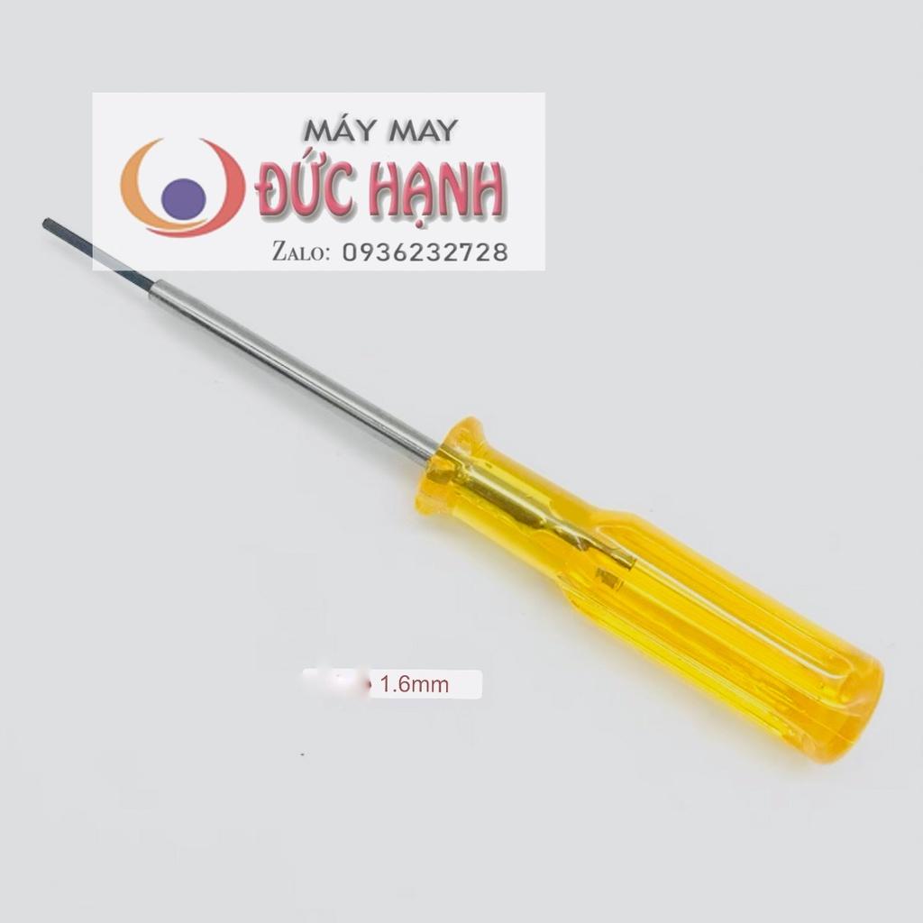 Tô vít lục giác mở kim máy vắt sổ 1.5mm và 1.6mm - loại tốt