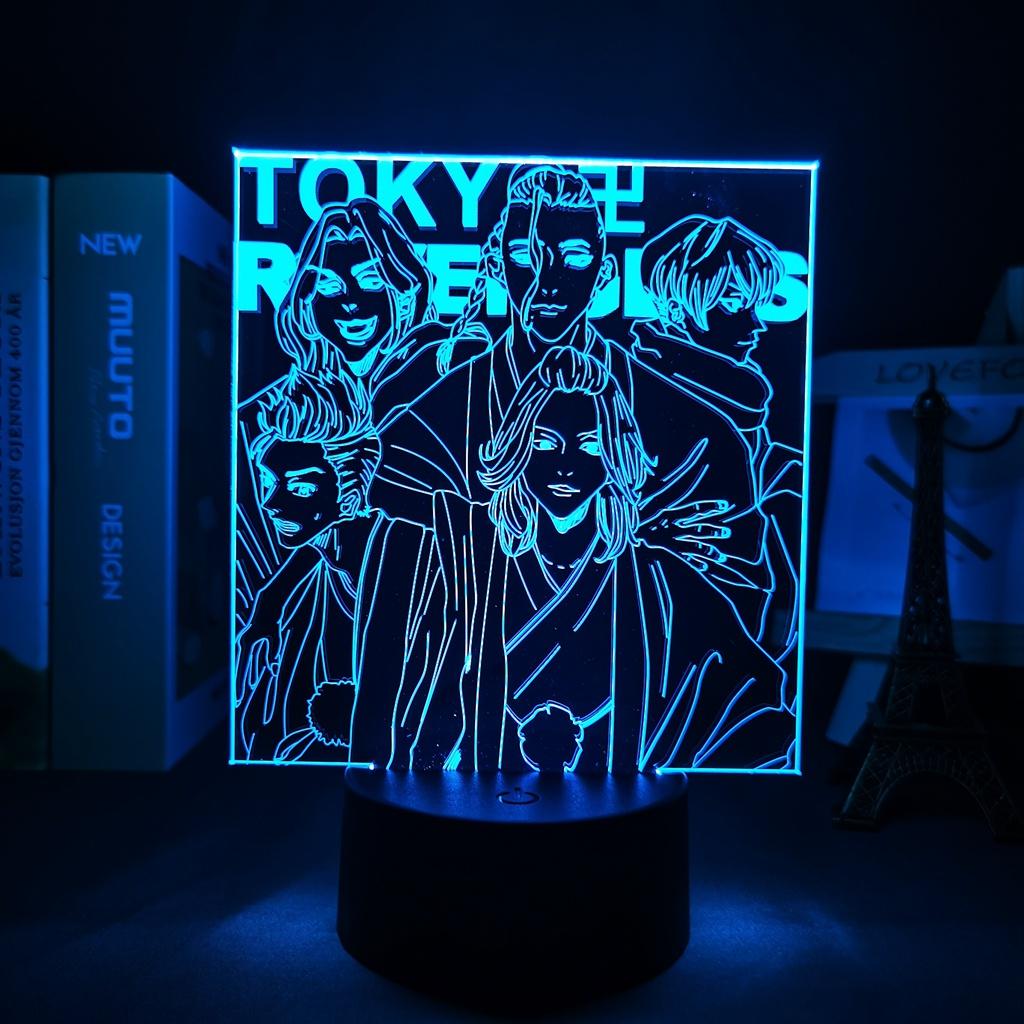 Đèn ngủ 3D Tokyo Revengers Type 5
