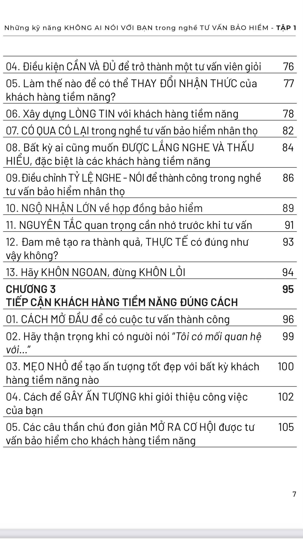 Tư Vấn Bảo Hiểm - Những Kỹ Năng Không Ai Nói Với Bạn (Tập 1)