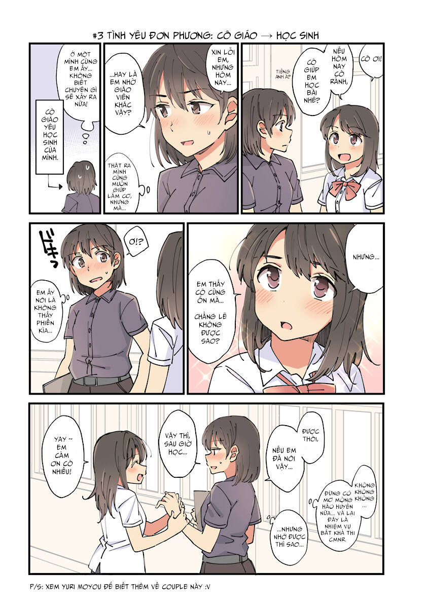 a hundred scenes of girls love chapter 1.5 3