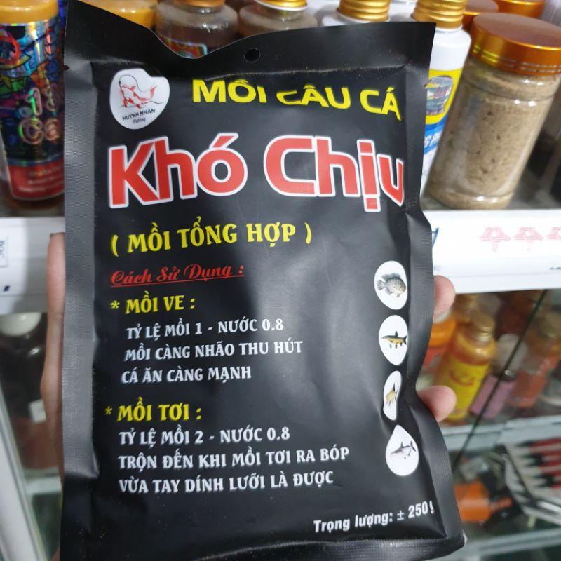 COMBO 2 gói Mồi câu cá Khó Chịu ,Cám Khó Chịu (250gram)