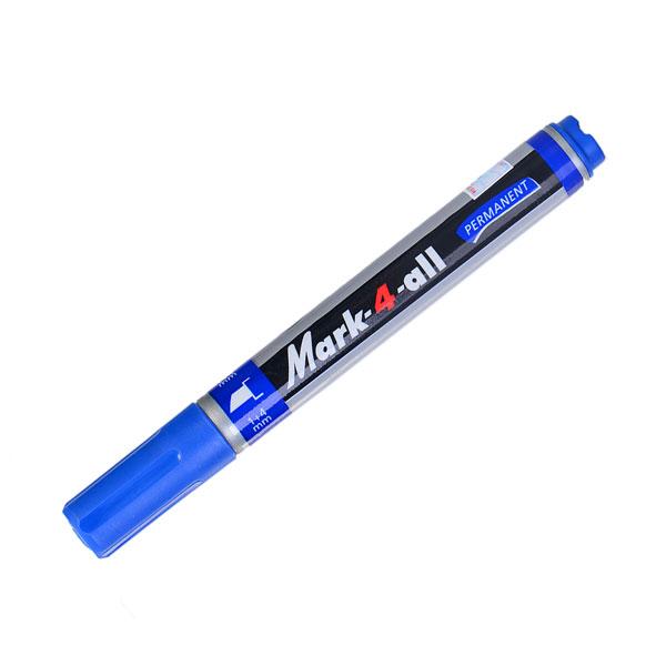 Bút Lông Dầu Mark-4-All Đầu Vuông - Stabilo MK653-BU - Màu Xanh