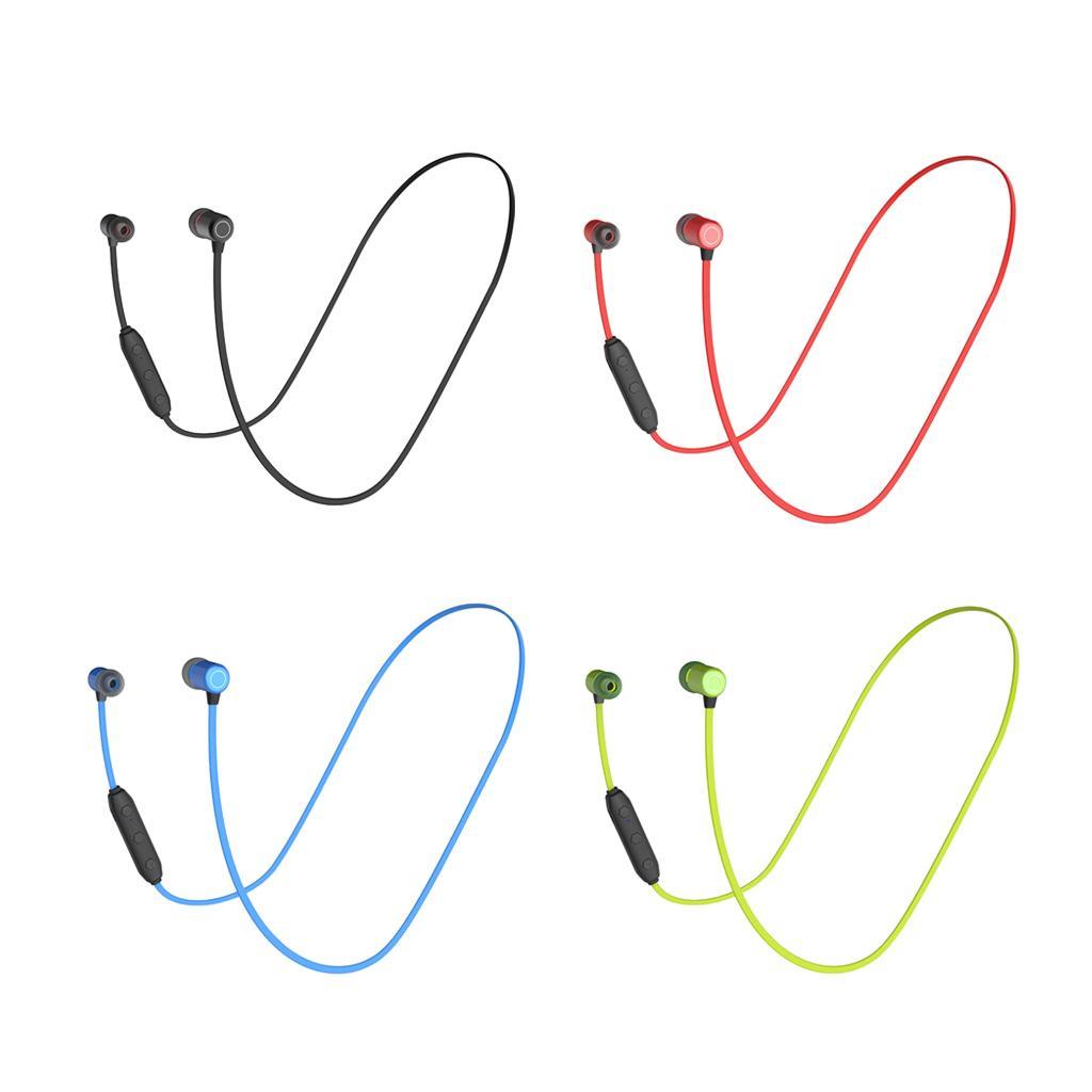 Wireless Headset Neckband Bluetooth5.0 with Microphone Android Black