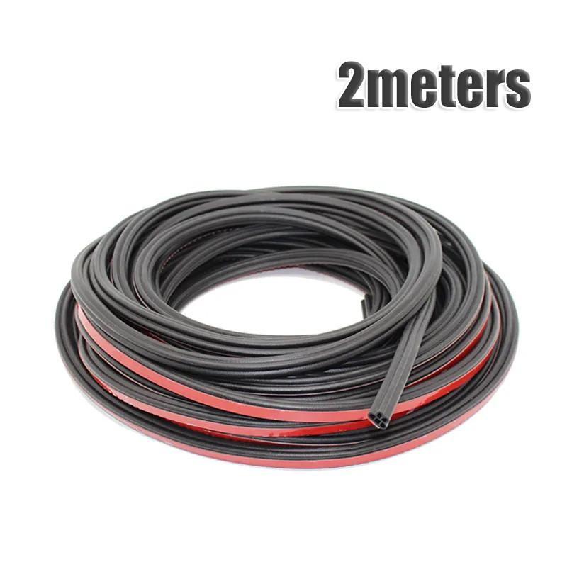 Gioăng cao su 5 lỗ,  dải cao su cửa ô tô, 2 lớp, không thấm nước, cách âm, chống ngấm nước