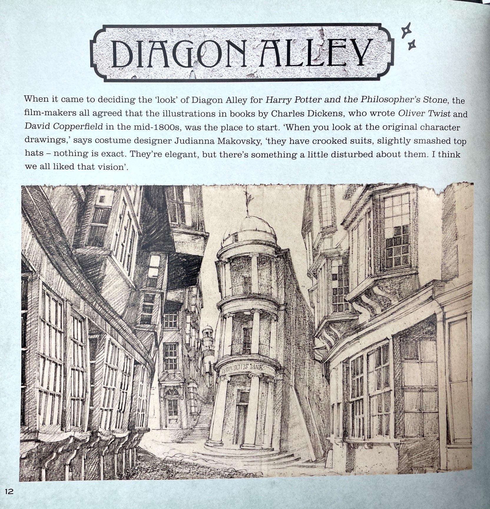 Harry Potter: Diagon Alley (A Movie Scrapbook ) (Hardback) Hẻm Xéo (Cánh cửa mở ra thế giới phép thuật) (English Book)