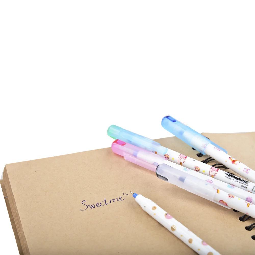 Bút Bi Điểm 10 Sweetme Thiên Long TP-08 - Mực Xanh (Mẫu Màu Giao Ngẫu Nhiên)