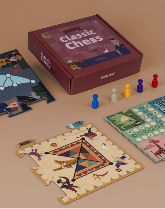 Bộ Cờ Classic Chess 5in1