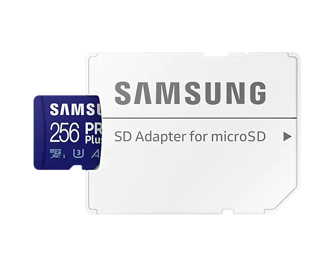 Thẻ nhớ MicroSD Samsung Pro Plus U3 tốc độ tối đa 160MB/s dung lượng 128GB/ 256GB/ 512GB chính hãng